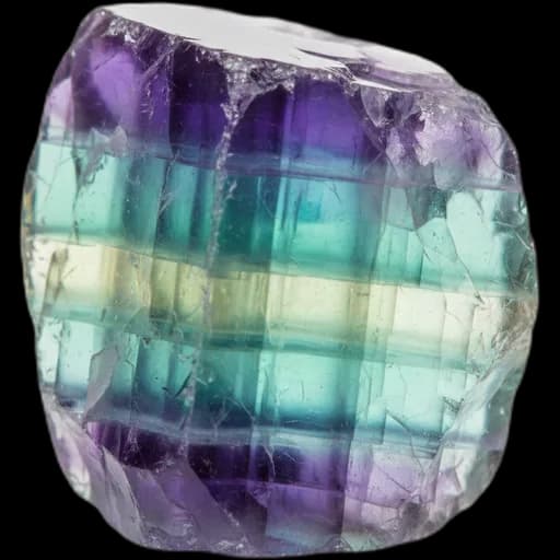 Rainbow fluorite
