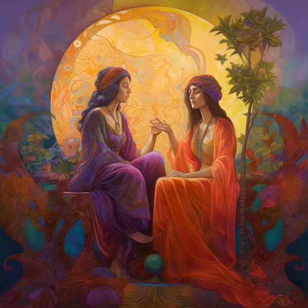 Juno Trine Vesta