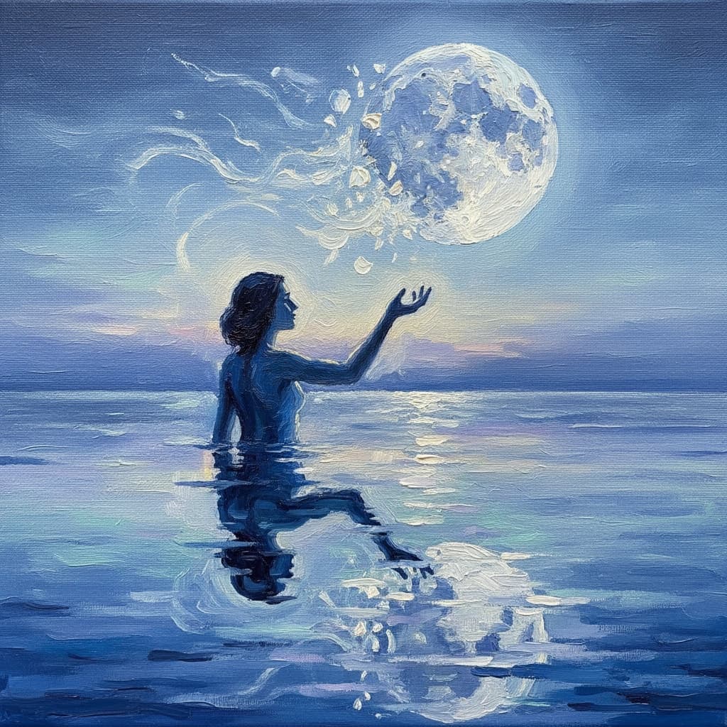 Moon Inconjunct Neptune
