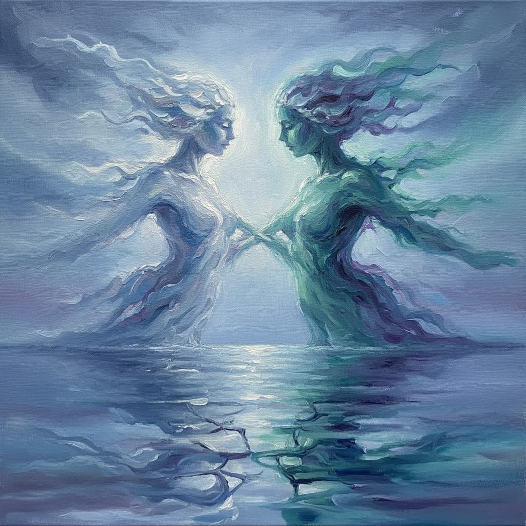 Composite Neptune Inconjunct Moon