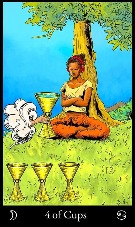 4 of Cups