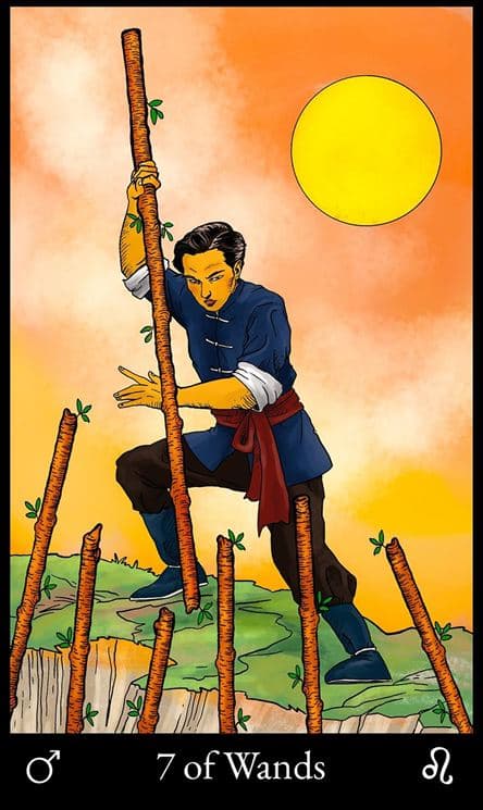 7 of Wands