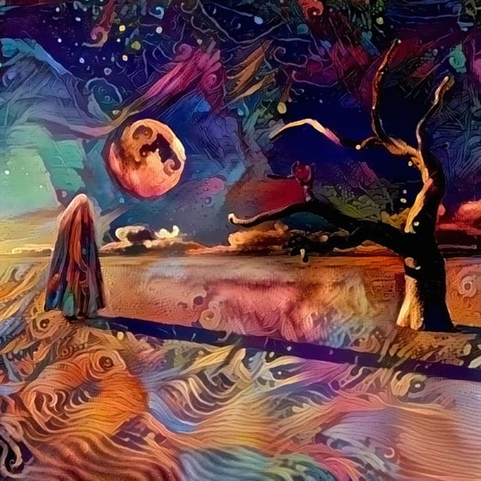 Draconic Moon Square Neptune