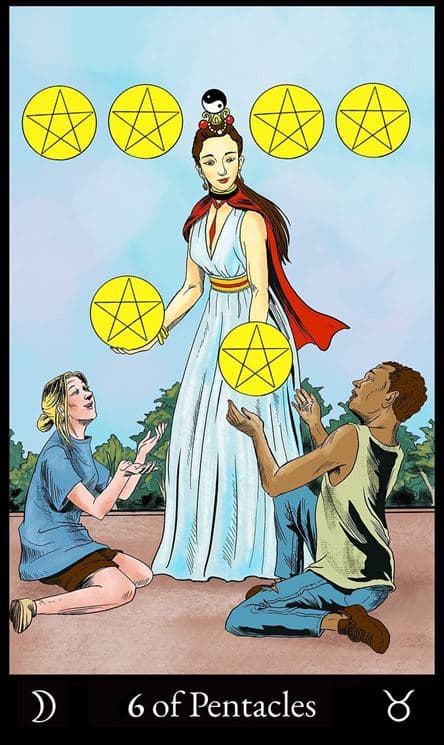 6 of Pentacles